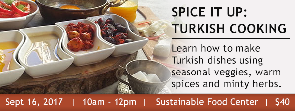 Turkish Cooking Class